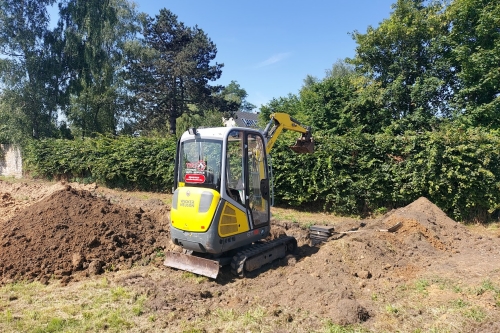 Remise en état d'un jardin