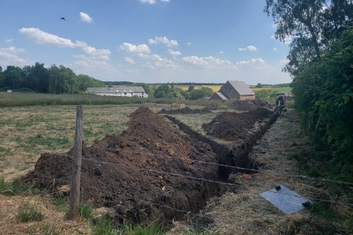 Remise en état d'un jardin