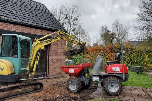 Remise en état d'un jardin