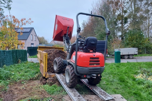 Remise en état d'un jardin